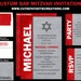 see more listings in the BAR MITZVAH INVITES section