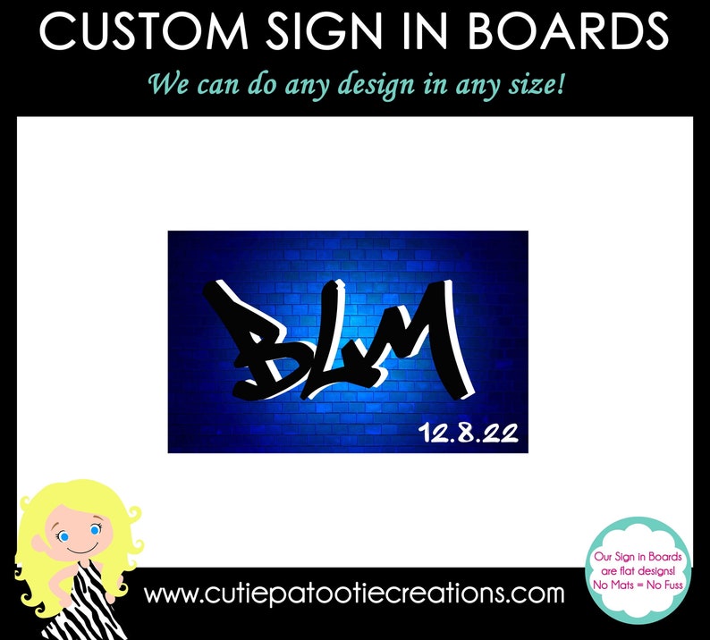 Graffiti Brick Wall Bar and Bat Mitzvah Sign in Board image 1