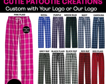 PINK - Custom Personalized Lounge Pajama Pants Bar Bat Mitzvah Party Favor Swag Giveaways