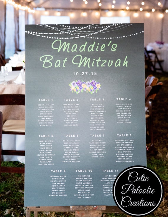 Rustic Seating Chart