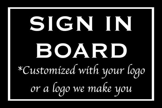 Sign in Board for Bar Mitzvah, Bat Mitzvah, Sweet 16, Wedding or Quinceanera - See listing description for size recommendation Il_570xn