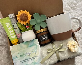 Mindful Gift Set, Empower Gift Box, Positive Care Package, Uplifting Self Love Box, Mindset Encouragement Gift, Cheer Up Gift for Women