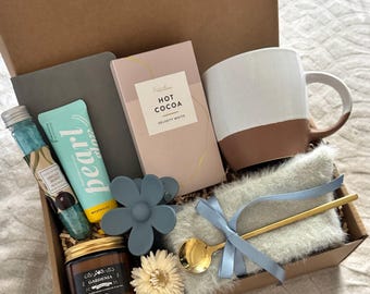 Take a Break Gift Box, Relaxation Care Package, Stress Relief Gift, Cozy Self Care Box, Thinking of You Gift, Encouragement Gift for Her