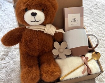 Long Distance Hug Box, Sending You a Hug Gift, Thinking of You Care Package, Comfort Gift for Friend, Miss You Gift Box