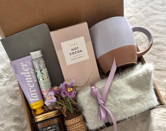 Bad Day Comfort Gift Box, Cheer Up Gift for Friend, Thinking of You Gift Box, Self Care Comfort Gift, Emotional Support Care Package