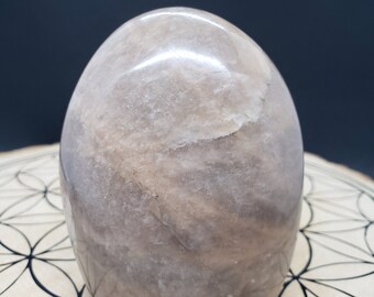 Peach Moonstone Freeform Crystal Reiki Healing Energy Infused Crystal #1
