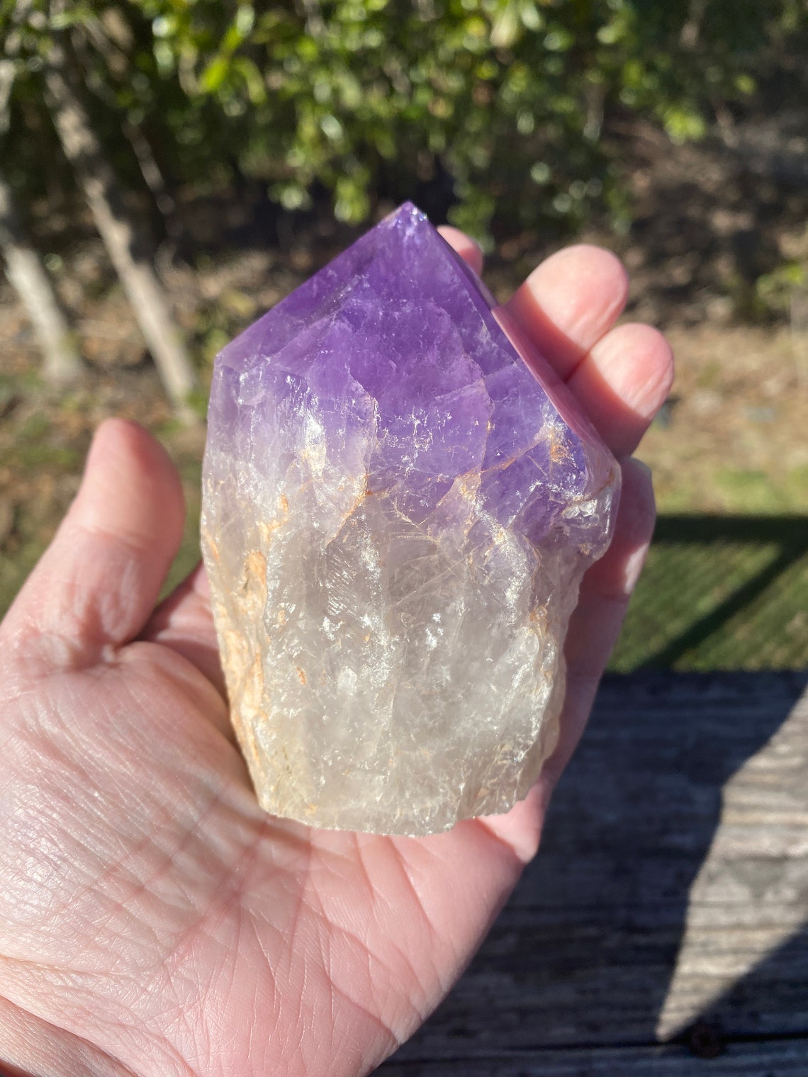 AMAZING Amethyst Point Amethyst Toppolished Generator Etsy