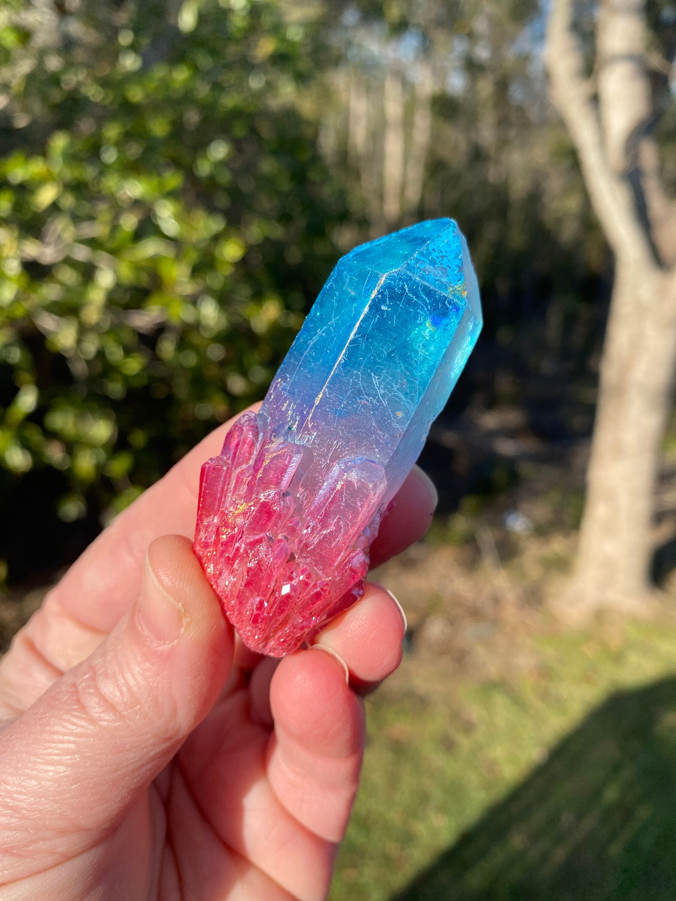 where does angel aura quartz come from where does angel aura quartz come from