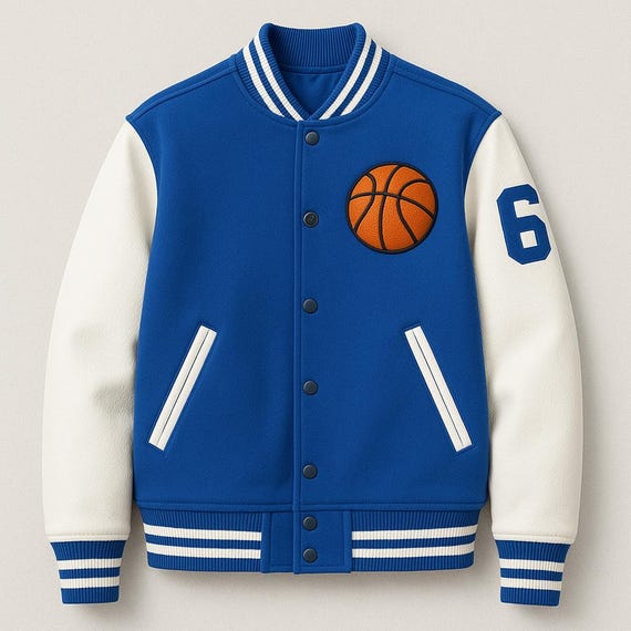 Personalised Kids Adults Varsity Jacket,baseball Style Jacket