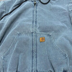 Carhartt Classic J130 WIP OG Oversized Jacke in Faded Blue Bild 2