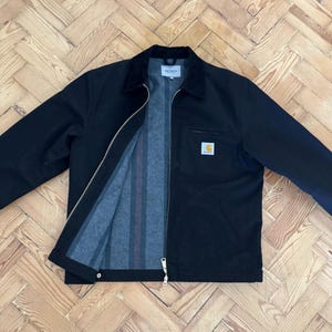 Second hand Carhartt WIP Classic Black Jacket Detroit