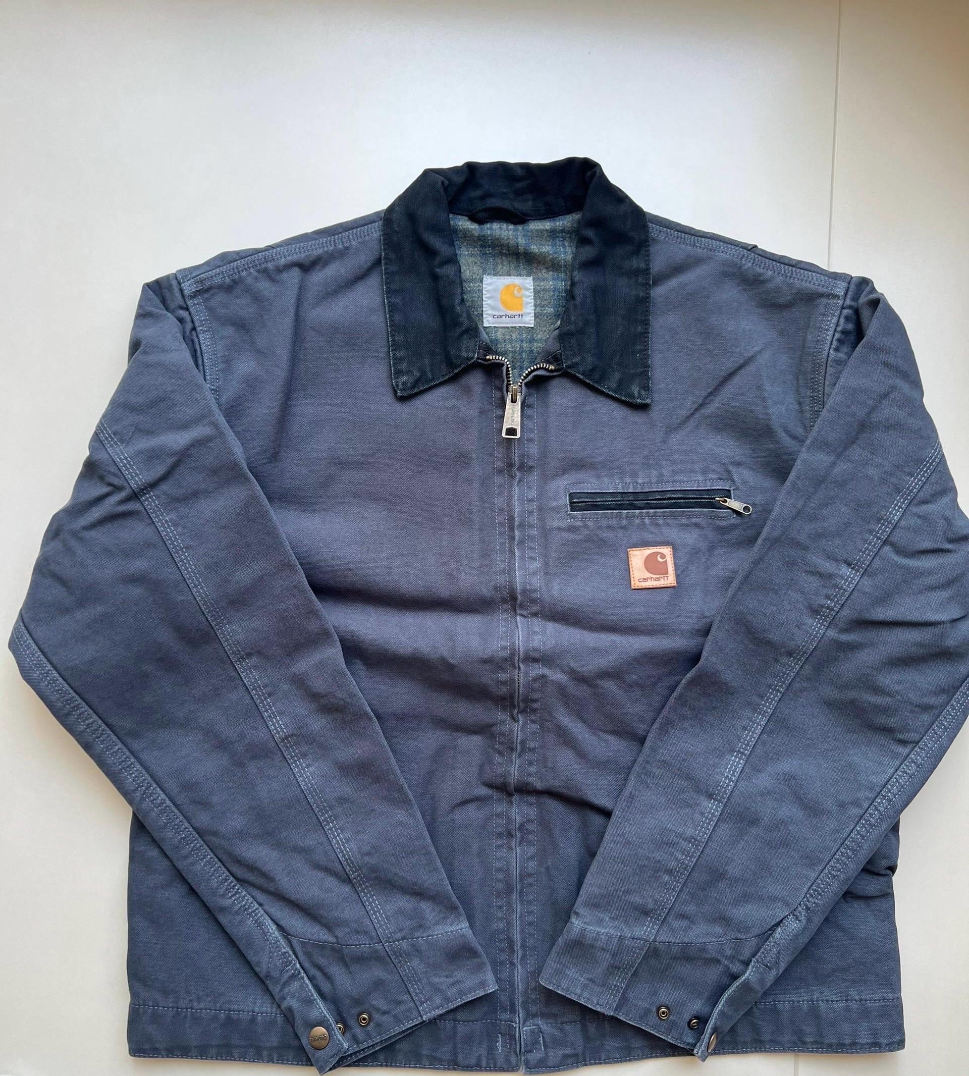 Carhartt J97 Detroit Jacket Blue - Etsy