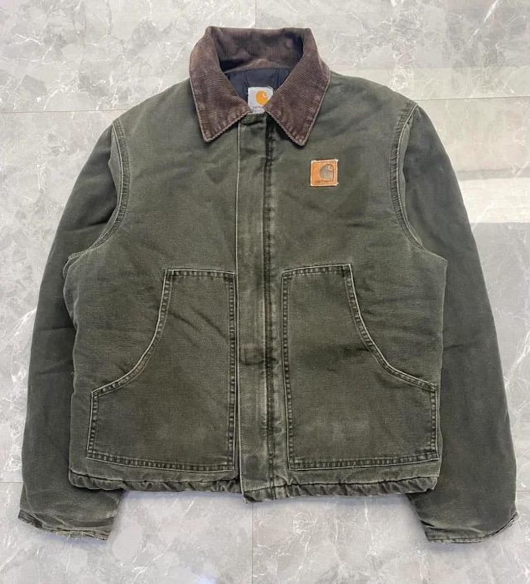 J22 Carhartt Plaid Detroit Jacket - Etsy