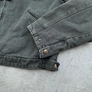 Carhartt J97 Plaid Detroit Jacket Moss Green image 7