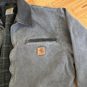 Grey carhartt detroit jacket - Etsy 日本