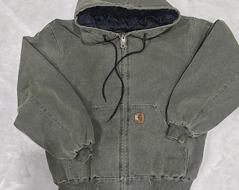 Carhartt J130 WIP OG Jacket in Faded Grey/Black