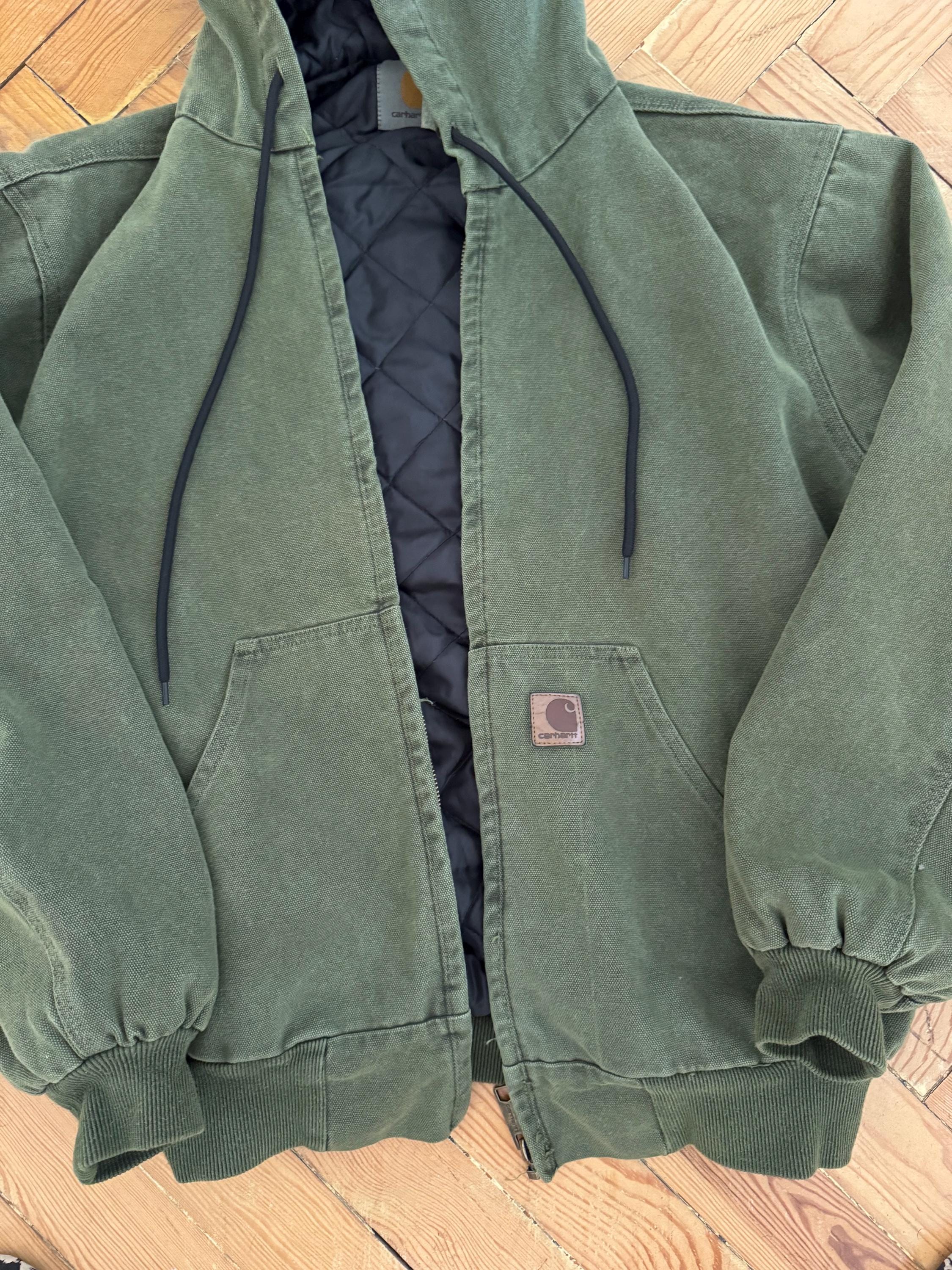 Carhartt J130 Classic WIP OG Oversized Jacket in Faded Green - Etsy