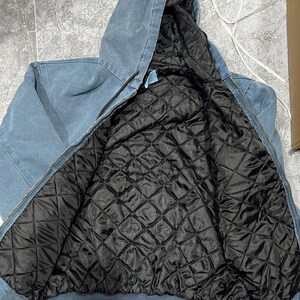 Carhartt Classic J130 WIP OG Oversized Jacke in Faded Blue Bild 6