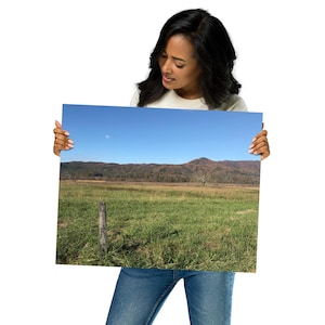 Cades Cove Great Smoky Mountains National Park Poster: Fall Wall Art - 3 Size Options