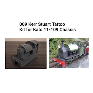 OO9/009 Kerr Stuart Tattoo Kit for Kato 11-109 Chassis