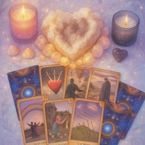 8-10 Card Intuitive Tarot Reading | Love, Career, and Spiritual Guidance | readings by storm