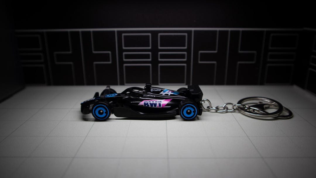 Alpine Keychain Rivals Formula 1 Alpine BWT Hotwheels Keychain - Etsy