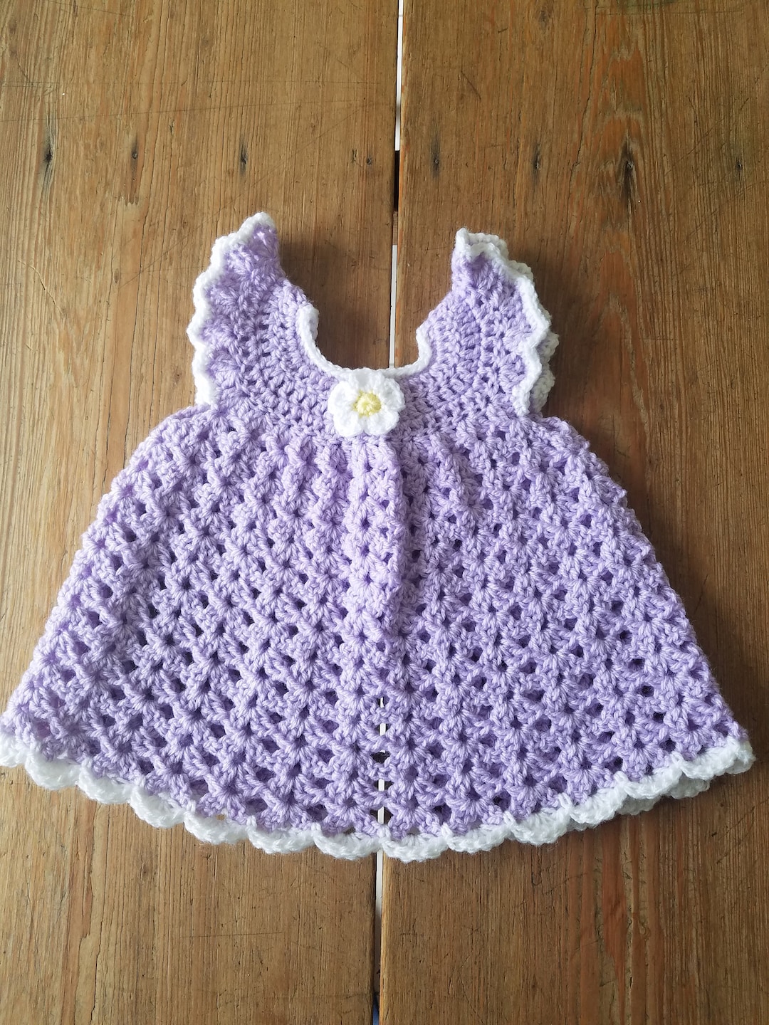 white christmas dresses Crochet Doll Angel Dress Pattern,11.5 inch Doll main image 0