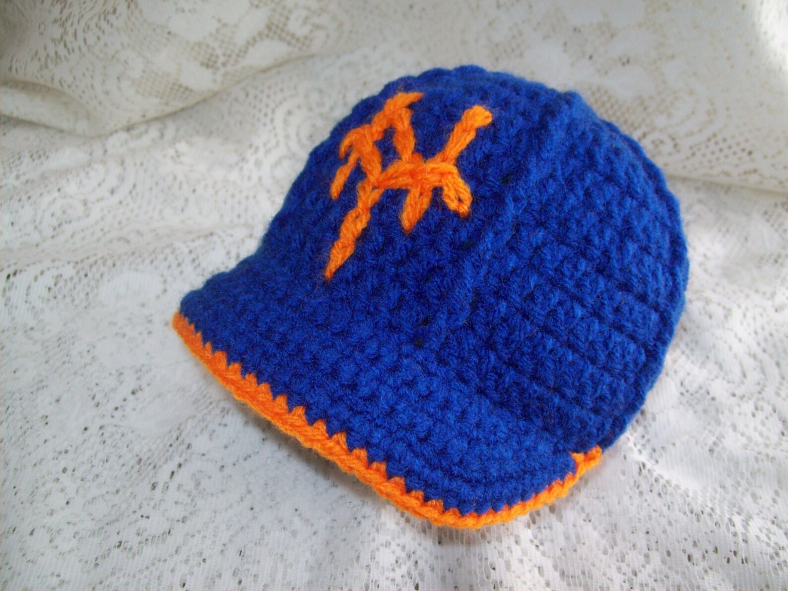 NY METS Baseball Hat With Brim Infant Baby Photo Prop Sweet Etsy