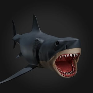 Jaws - Bruce Shark Model Kit Scale 1/18 and 1/12 (Unpainted)