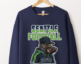 Seattle Football Est 1976 Sweatshirt, Sports Retro 90s Hoodie, Game Day Shirt