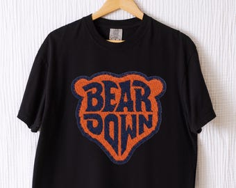 Comfort Colors® Chicago Football Bear Down Shirt, Chicago Fan Gifts