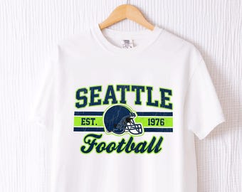 Comfort Colors® Seattle Football Shirt | Seattle Fan Gear | 2026 Football