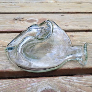 Funky Glass Bottle - Spoon Rest - Recycled Patron Bottle