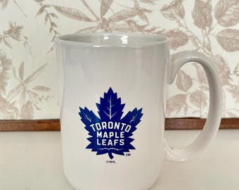 Tasse des Maple Leafs de Toronto | Cadeau pour fan de hockey de la LNH