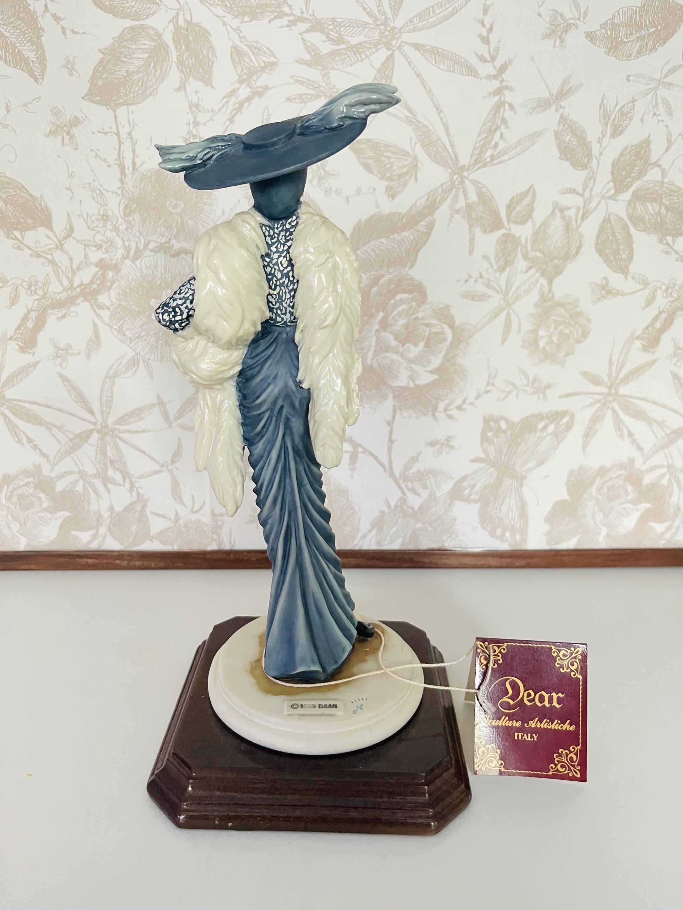 Vintage A. Belcari Figurine – 1985 Dear Italy Lady Sculpture - Etsy