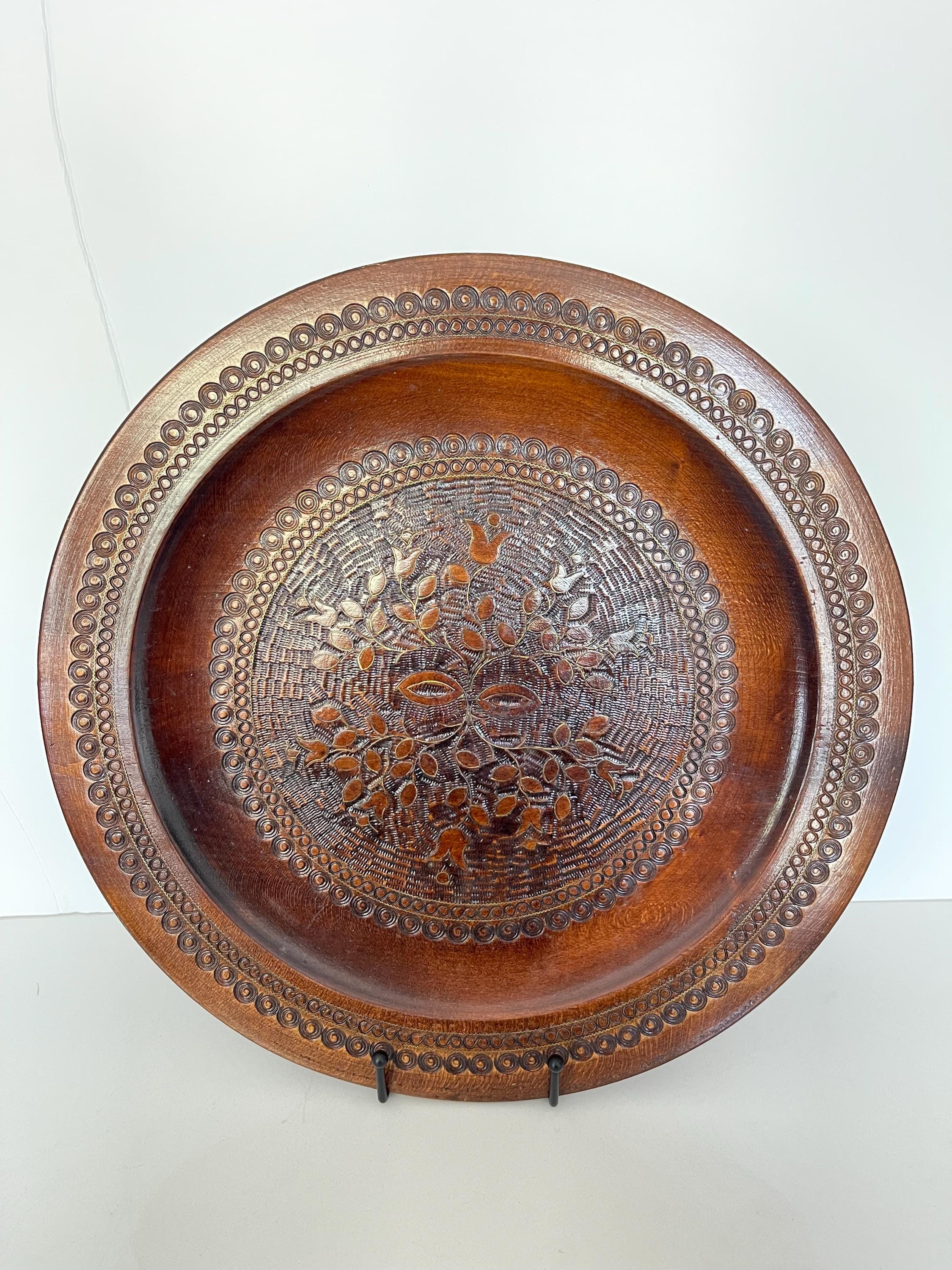 Poland wood plate - Etsy 日本