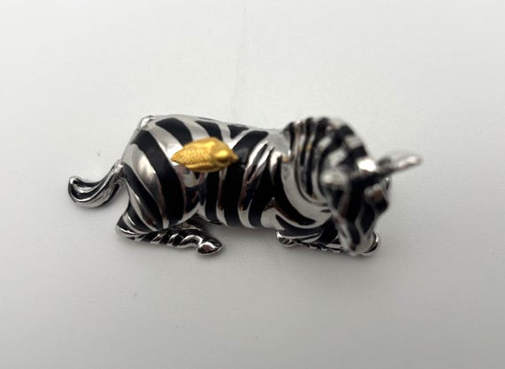 Estee Lauder "Zebra" 2001 Solid Perfume Compact V… - image 3