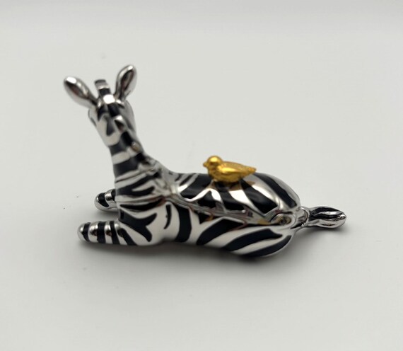 Estee Lauder "Zebra" 2001 Solid Perfume Compact V… - image 5