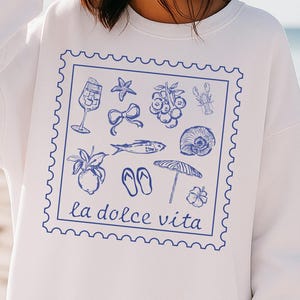 La Dolce Vita png, Europe png, Summer Trendy png, Preppy Summer png, Girly Summer png, Summer Stamp png, Italian Summer PNG