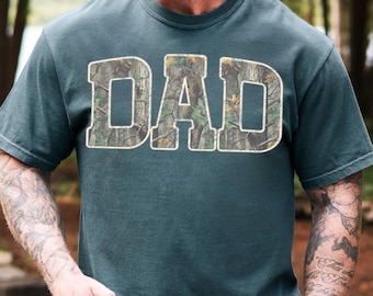 Hunting Dad Camo Western Vintage PNG, Trendy Dad Shirt Design, Camo Print Sublimation, Retro Hunting Distressed, Camo Cozy Season