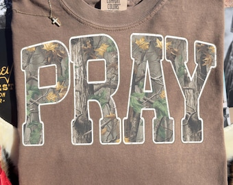 Pray Camo Western Vintage PNG, Retro Camo Distressed PNG, Fall Christian Camouflage Sublimation Png, Trendy Christian Png