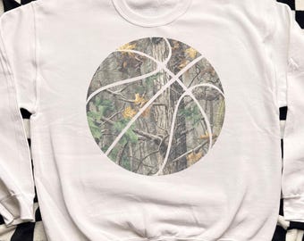 Camo Basketball PNG, Trendy Distressed Camo Basketball Design, Sports Mom Shirt Png, Basketball Mama Png, Trendy Sports Ball Design
