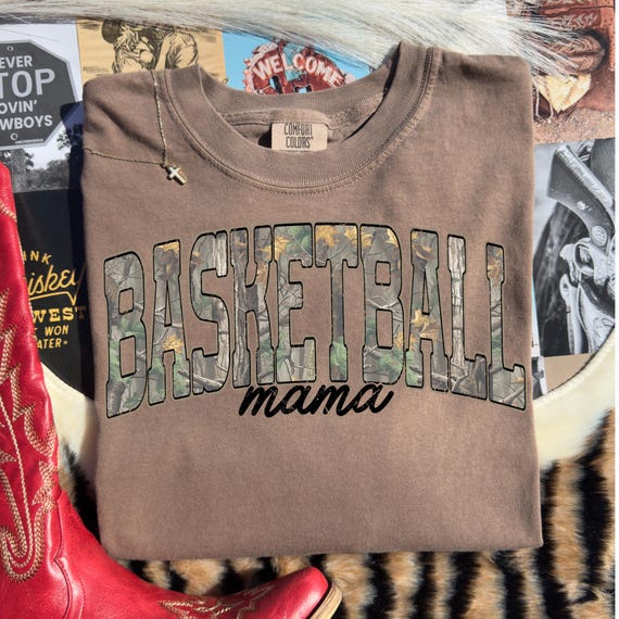 Retro Camo Basketball Mama PNG, Basketball Game Day PNG, Trendy Game Day Mom Shirt PNG, Basketball Mom Png, Camo Country Distressed Png
