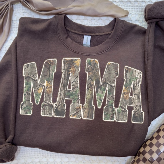 Hunting Mama Camo Western Vintage PNG, Trendy Mom Shirt Design, Camo Print Sublimation, Retro Hunting Distressed, Camo Cozy Season