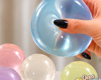 Handgefertigter Stressball aus Kokosöl, knuspriges, langsam aufsteigendes Fidget-Spielzeug (6 cm)