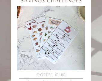 Savings Challenges | Coffee Club