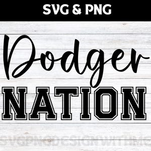 Dodgers png, Dodgers svg, Dodgers Nation, Digital Download
