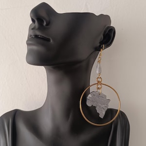 African Brass earrings, Wholesale earrings,Brass and bone earrings, African earrings, jewellery, Handmade earrings, statement earrings