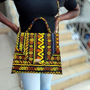Afrikanische Handtasche, Frauen handgemachte Tasche, afrikanische Drucktasche, Ankara-Tasche, einzigartige Customade-Taschen, Kente-Taschen, Tragetaschen, Taschen für alle Gelegenheiten, Handtasche