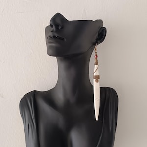 African Brass earrings, Wholesale earrings,Brass and bone earrings, African earrings, jewellery, Handmade earrings, statement earrings